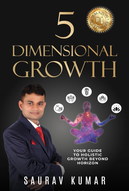 Learn Grow Succeed – #1 Amazon Bestselling book cover by HoliGrowIndia